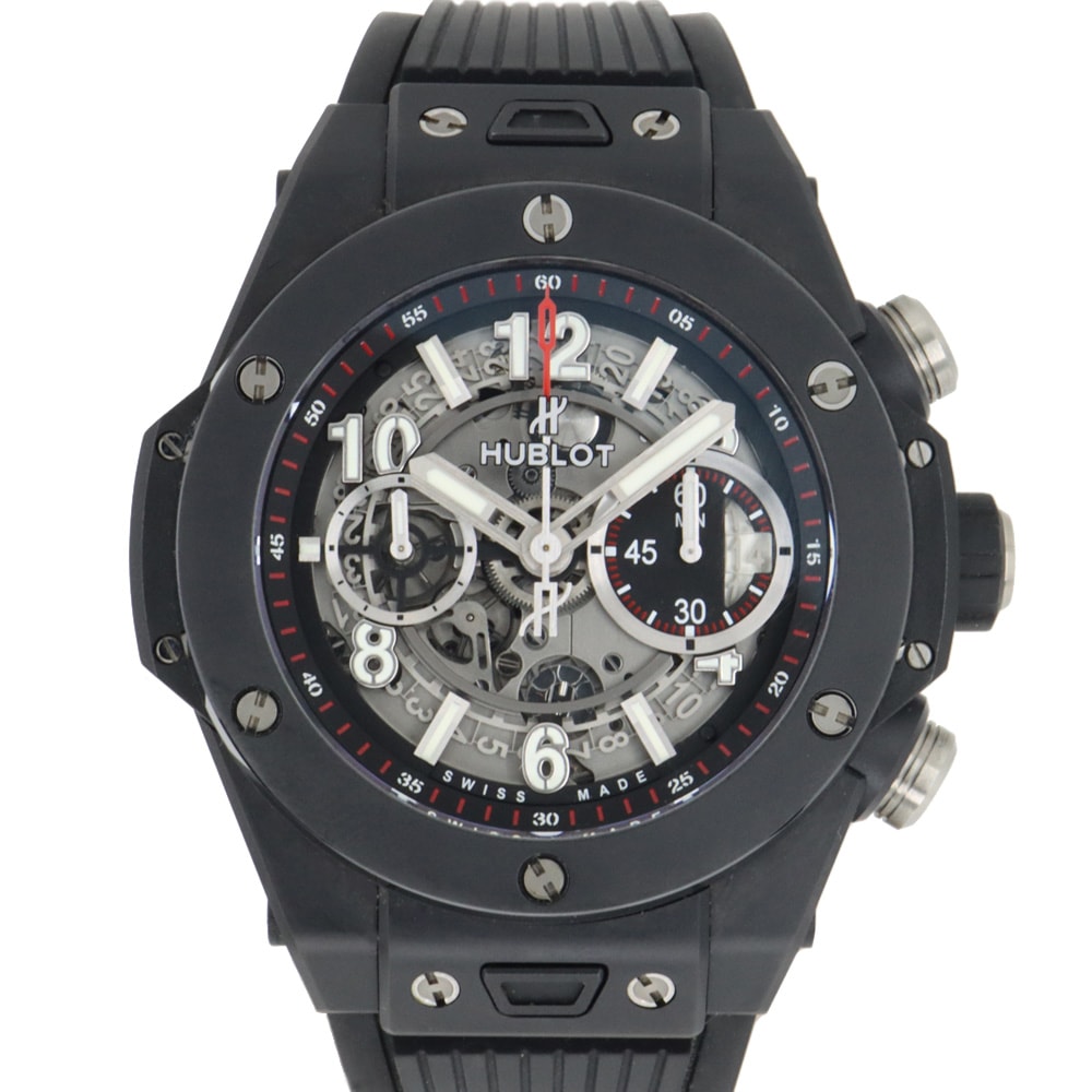 �ڱɡۡ�HUBLOT�ۥ��֥� �ӥå��Х� ���˥� �֥�å��ޥ��å� �ӻ��� 411.CI.1170.RX ΢���� ����ߥå� ��С��٥�� ��ư���� ��� ���� Ȣ �ݾڽ� �����ҡ���š�