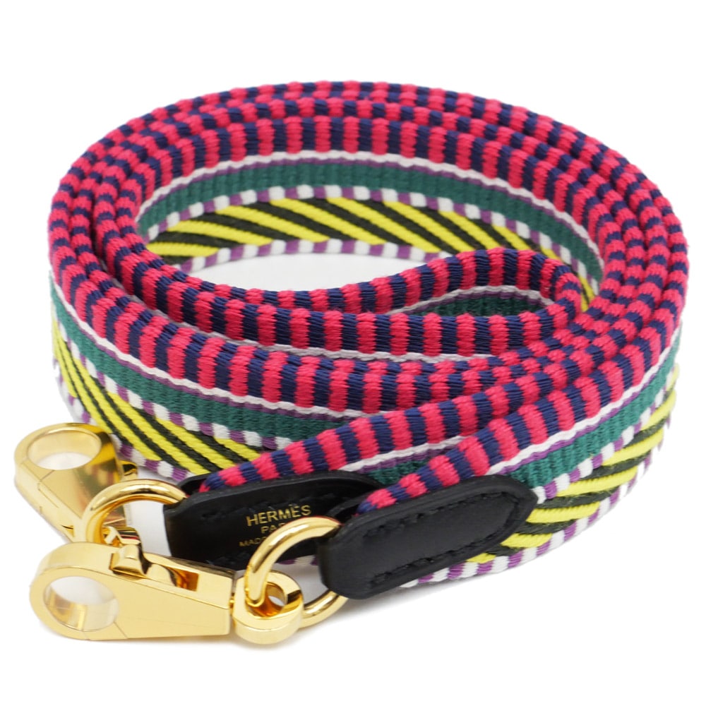 未使用 HERMES バンドリエール サングル カヴァル 70cm HERMES エルメス ショルダーストラップ バンドリエール 50mm 70cm