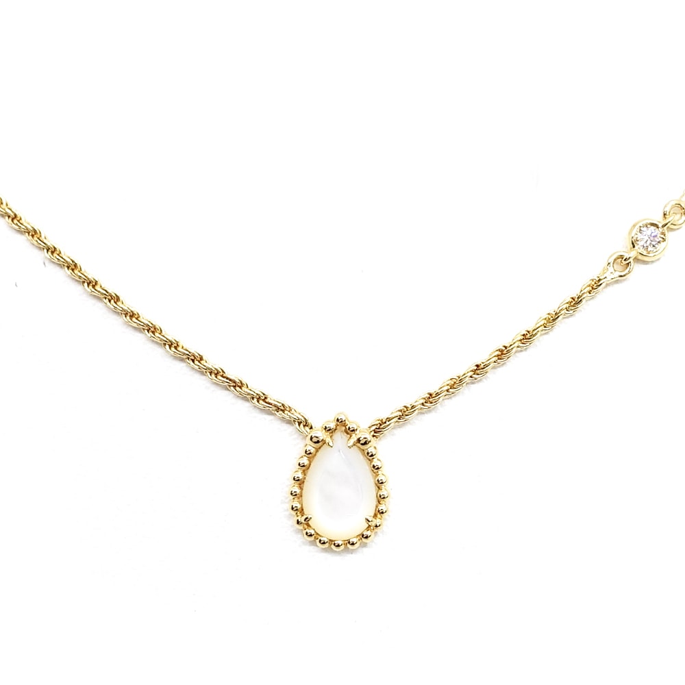 �ڱɡۡ�BOUCHERON�ۥ֥������ K18YG ����ѥ�ܥ��� �ޥ������֥ѡ��� �ͥå��쥹 �ڥ����� XS ��������� ��ĳ�� JPN00669 750YG JPN00626 ���奨�꡼ ��ǥ���������š�