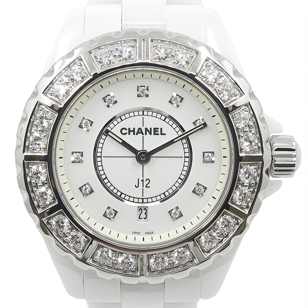 ڱɡۡCHANELۥͥ ӻ J12 ٥ H2429 11P 33mm ʸ ߥå Ӽ   ǥ ݾڽ ץ󥮥 Ȣڻž夲Ӹ򴹺ѡۡš