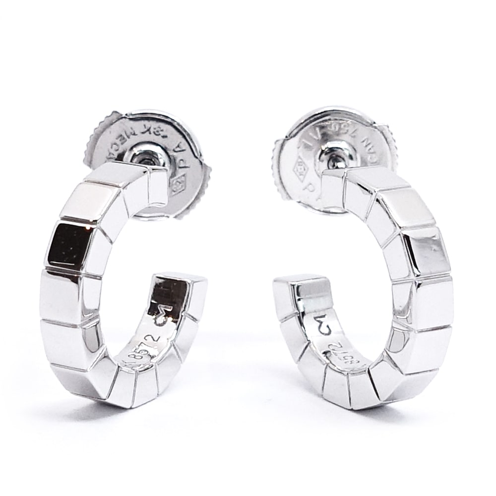 �ڱɡۡ�CARTIER�ۥ���ƥ��� K18WG ��˥����� �ԥ��� �ա��� 750WG ���奨�꡼ ��� ��ǥ����� �϶�ڻž夲�ѡۡ���š�