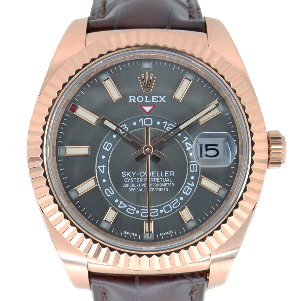 ڱɡۡROLEXۥå ɥ顼 326135 졼 ӻ RG 쥶 ư  󥺡š