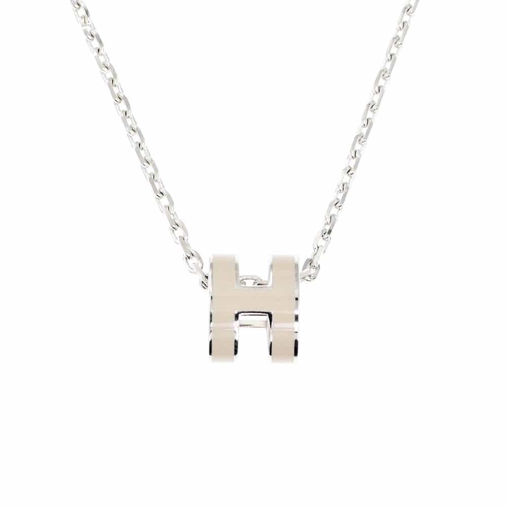 名東】【HERMES】エルメス ネックレス ポップアッシュ ミニ ペンダント