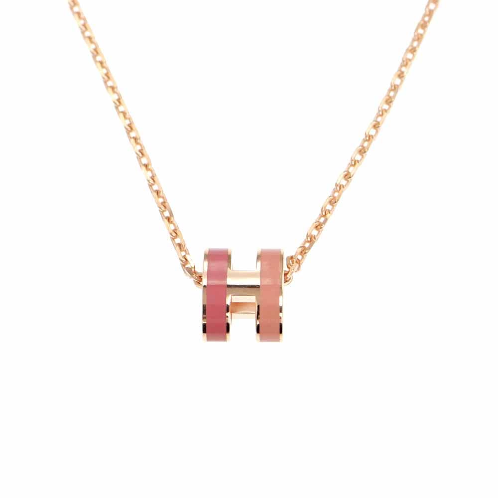 名東】【HERMES】エルメス ネックレス ポップアッシュ ミニ ペンダント