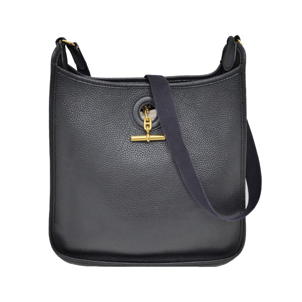 エルメス ヴェスパPM ブラック GD金具 ヴェスパPMショルダーバッグ