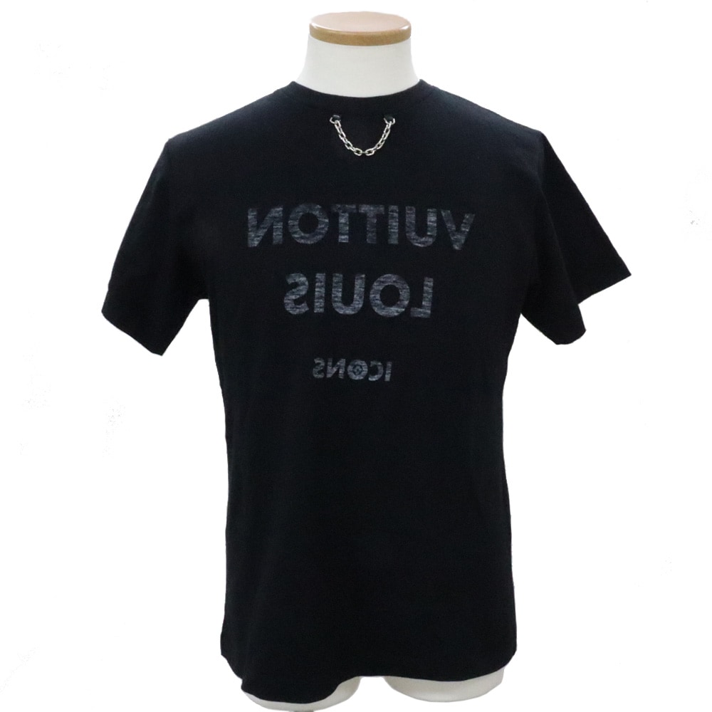 ルイ・ヴィトン ロゴ Tシャツ ブラック ルイ·ヴィトン】春らしい爽やかなショートスリーブの新作メンズ
