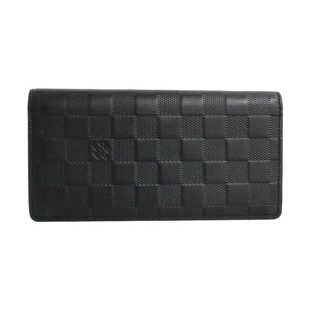 ��̾�Ų��ۡ�LOUIS VUITTON�ۥ륤�����ȥ� ���ߥ� ����ե��� �ݥ�ȥե����� �֥饶 N63010 ���˥��� �� �쥶�� ���Ĺ���� �ˡ���š�