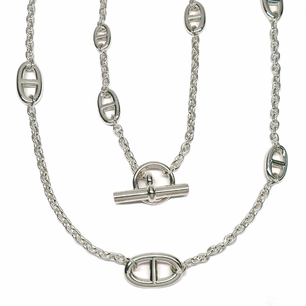 名古屋】【HERMES】エルメス ネックレス シェーヌダンクル ファラン