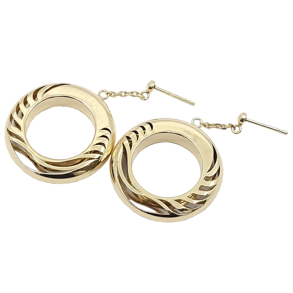 極美品 k18 ジュエリーマキ アメリカン ピアス シトリン 18金 750 極美品 k18 ジュエリーマキ アメリカン ピアス シトリン 18金