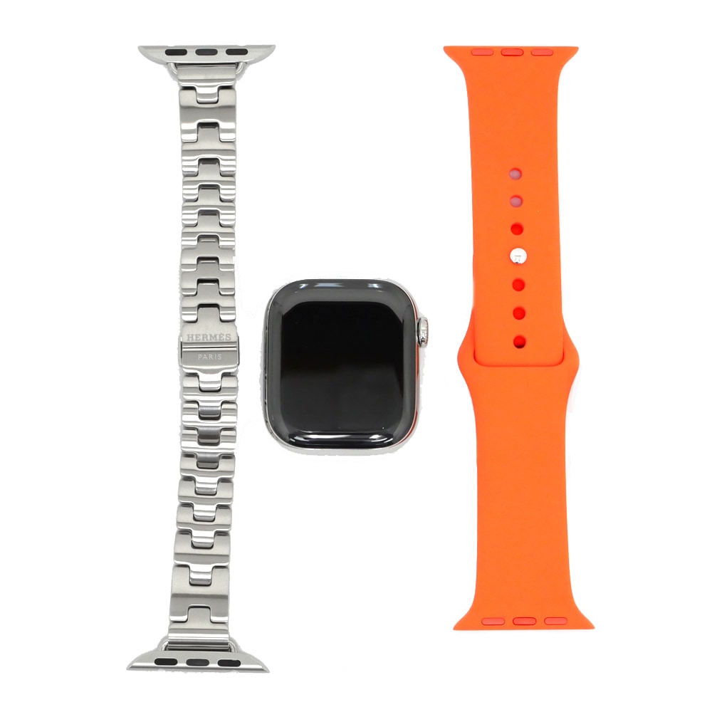 ̾ۡHERMESۥ᥹ Apple Watch Hermes ץȥ H 46mm 졼 С åץ륦å٥ M  ꡼̤ѡۡš