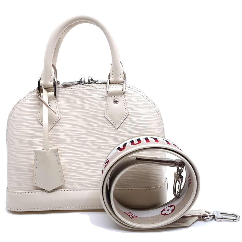 栄】【LOUIS VUITTON】ルイヴィトン アルマBB エピ M58706 クオーツ