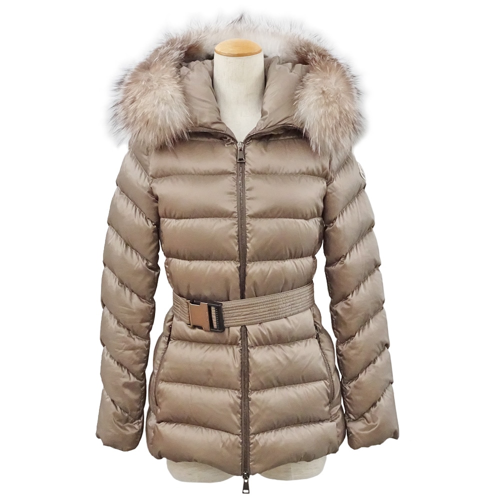 【極美品　鑑定済】モンクレール　CUPIDON　サイズ1　シャンパンゴールド 栄】【MONCLER】モンクレール CUPIDON ダウンジャケット