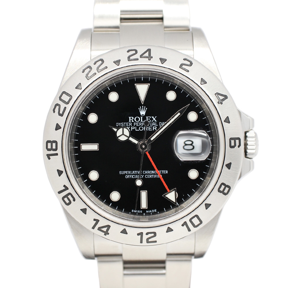 中古エクスプロ—ラ—/ブラック文字盤/アナログ自動巻き 中古エクスプロ—ラ—/ブラック文字盤/アナログ自動巻き 中古エクスプロ