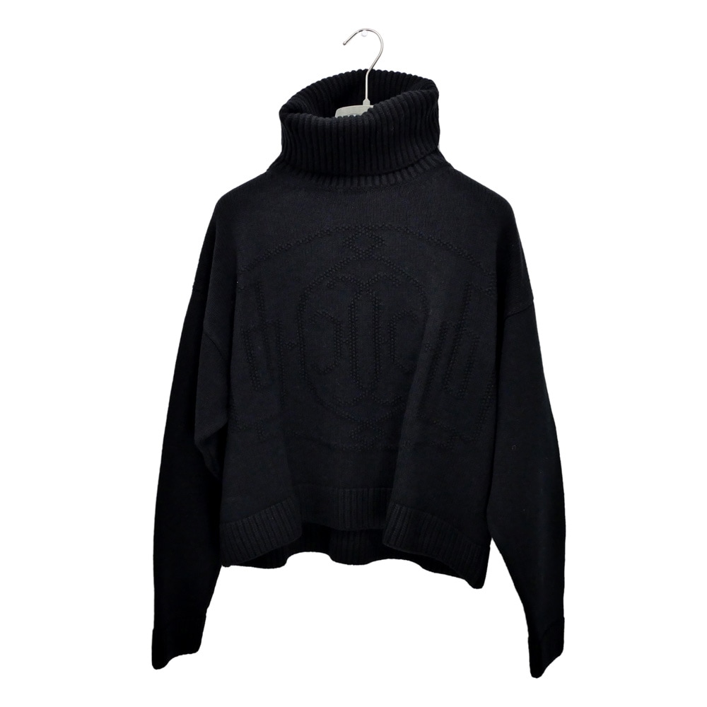 名東】【HERMES】エルメス ロングスリーブニット タートルネック 36