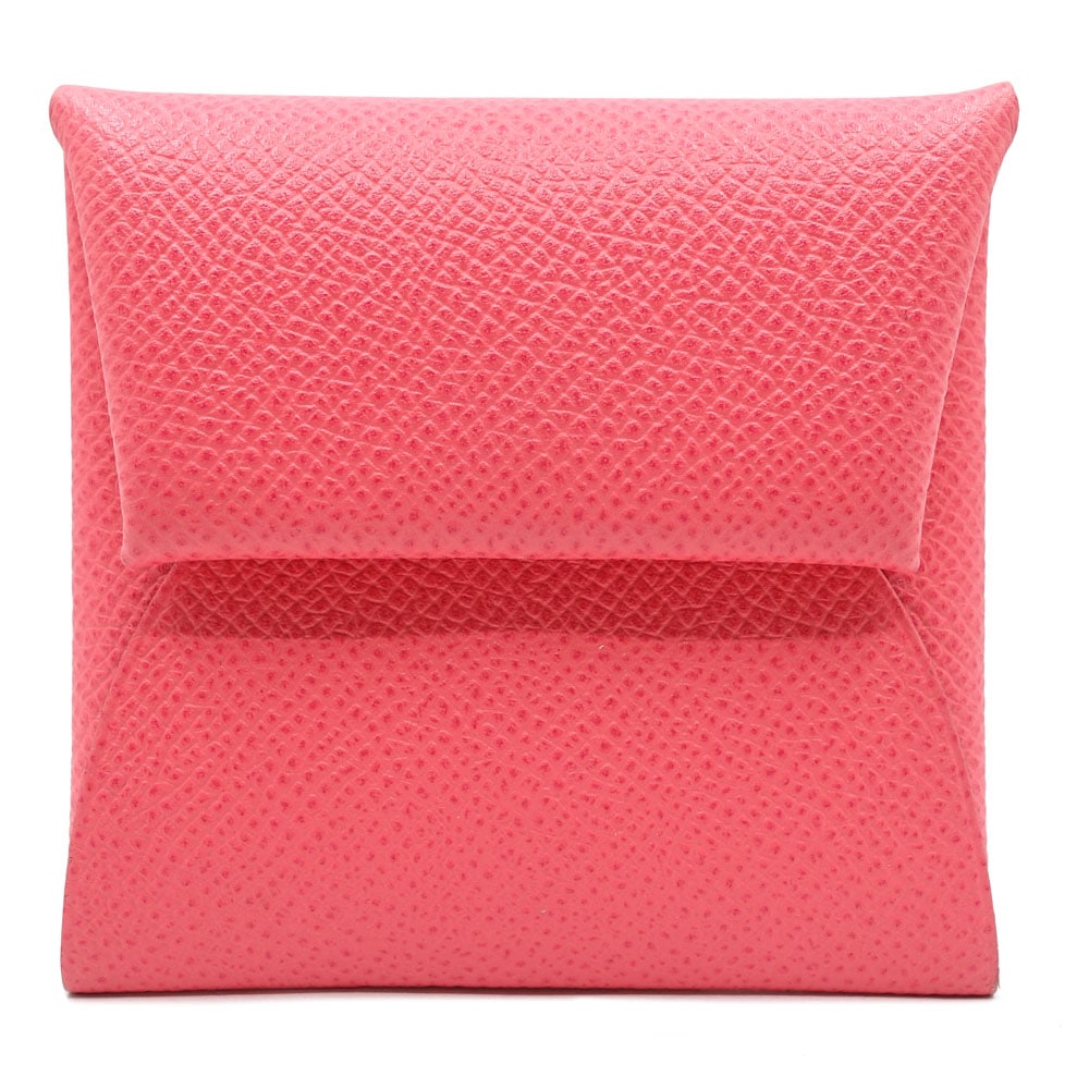 ✨美品✨ エルメス レディース バスティア ケース 小銭入れ ピンク HERMES エルメス バスティア コインケース D刻印 ローズサクラ