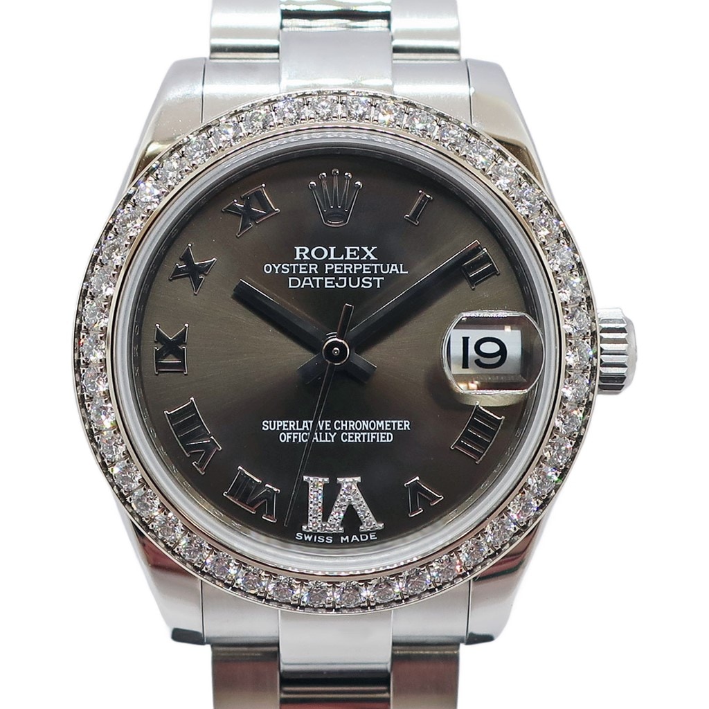 ŷۡROLEXۥå ǥȥ㥹 178384 G ٥ SS WG ֥饦 ǥ ӻ ưOHž夲Ѥߡۡš