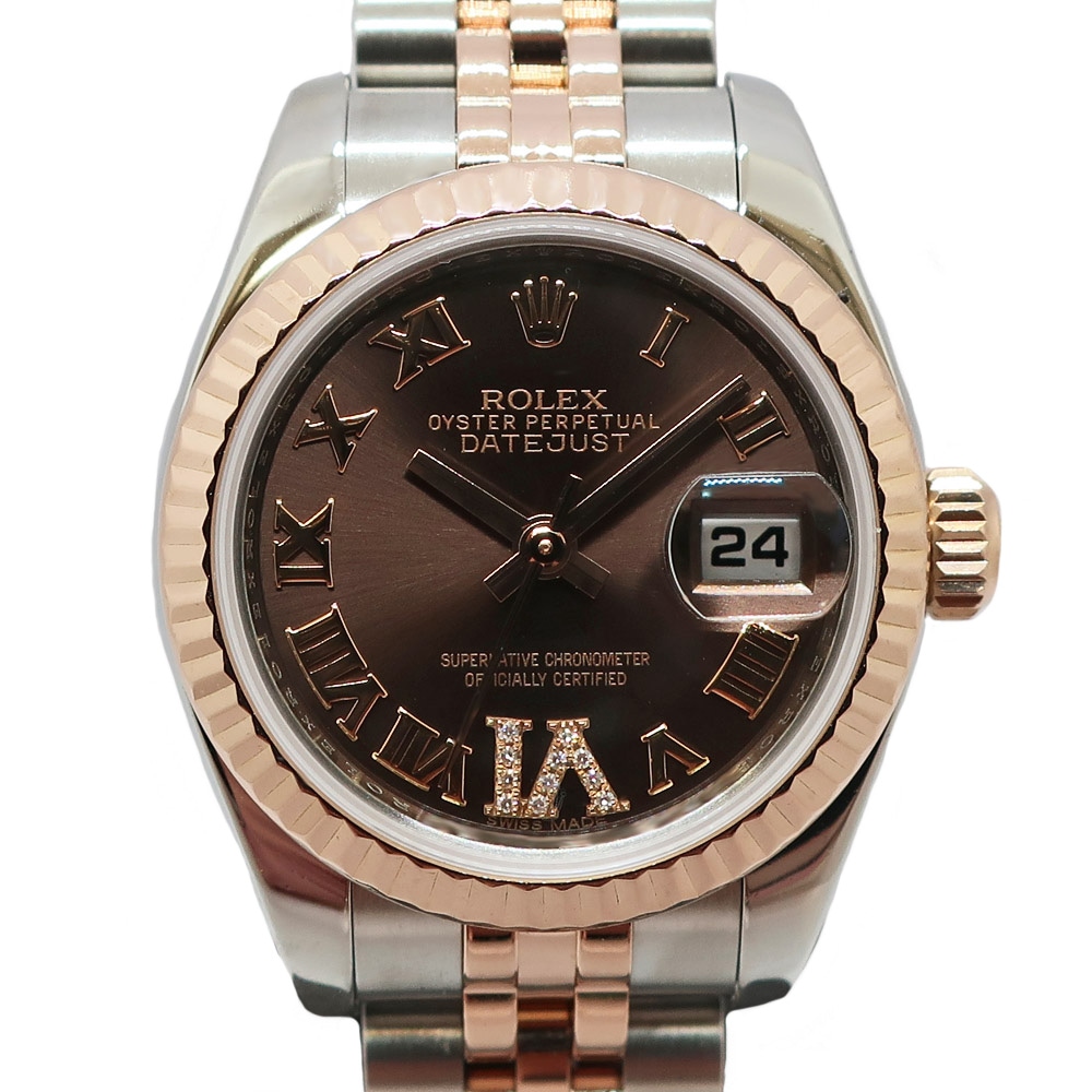 ŷۡROLEXۥå ǥȥ㥹 179171  ֥饦  SS PG  ǥ ӻ ư ڻž夲Ѥߡۡš