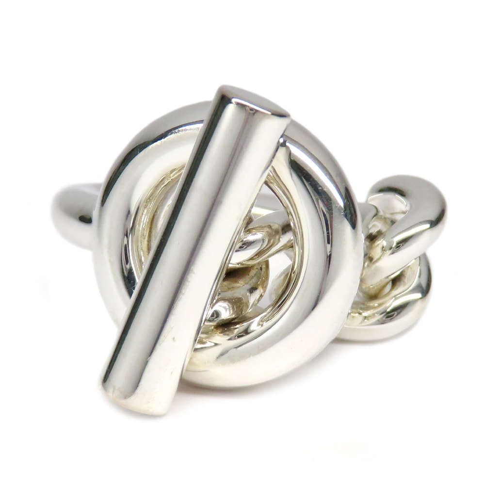 名古屋】【HERMES】エルメス リング クロワゼットGM #52 約12号