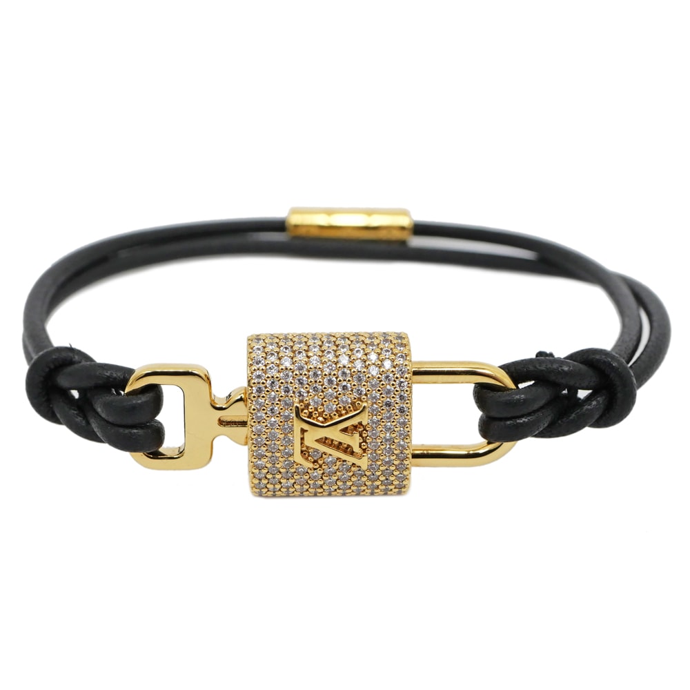 名東】【LOUIS VUITTON】ルイヴィトン ブレスレット LV