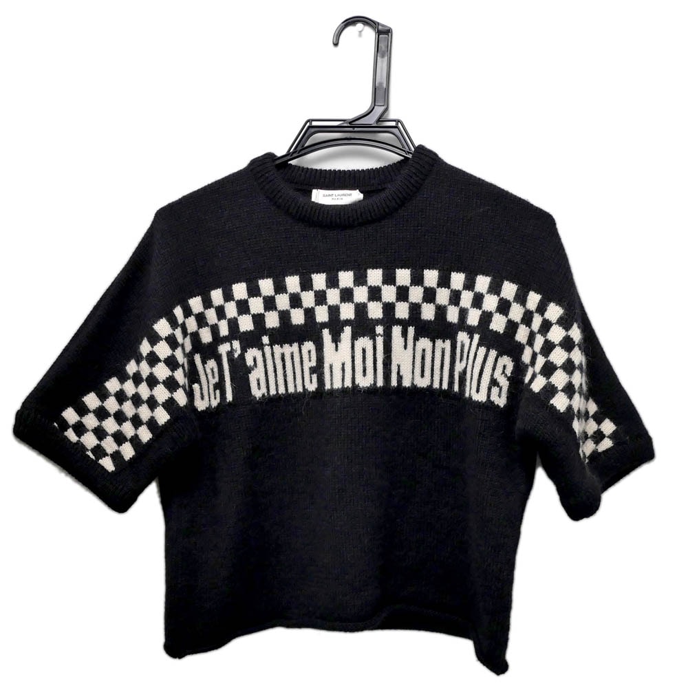 ��̾��ۡ�SAINT LAURENT�ۥ��������� Ⱦµ�˥å� Je Taime Moi Non Plus �֥�å� �� XS������ ��ǥ����������ѥ�� �� ����š�