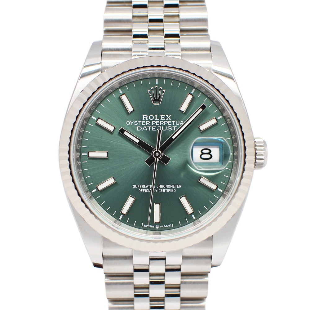 ̾ŲۡROLEXۥå ǥȥ㥹 36 126234  ߥȥ꡼ SS WG ӥ꡼ ư  ݾڽդ 2025ǯš