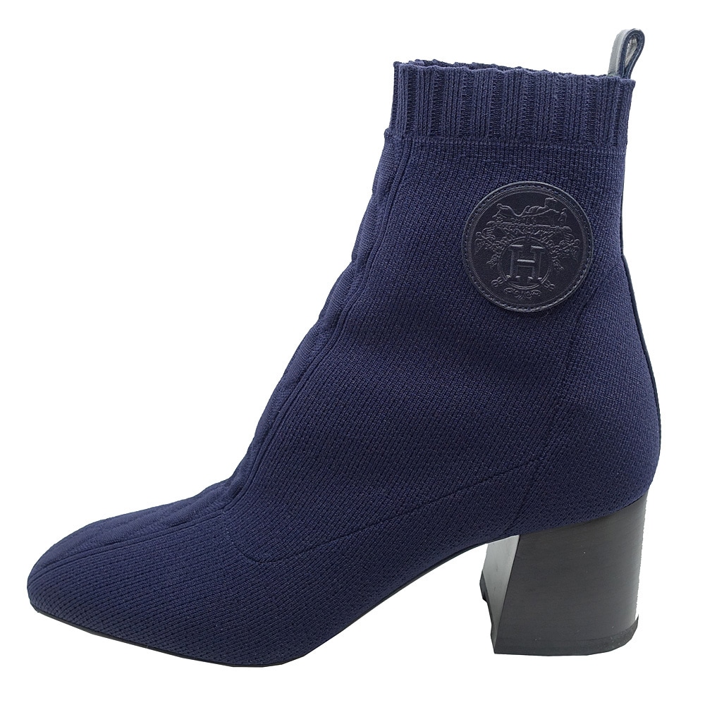 ڱɡۡHERMESۥ᥹  硼ĥ֡ Volvero 60 ֥ꥹ 37 1/2ɽ JP24-24.5cm ͥӡ ˥åȥ եå ֥  ǥ Ȣš