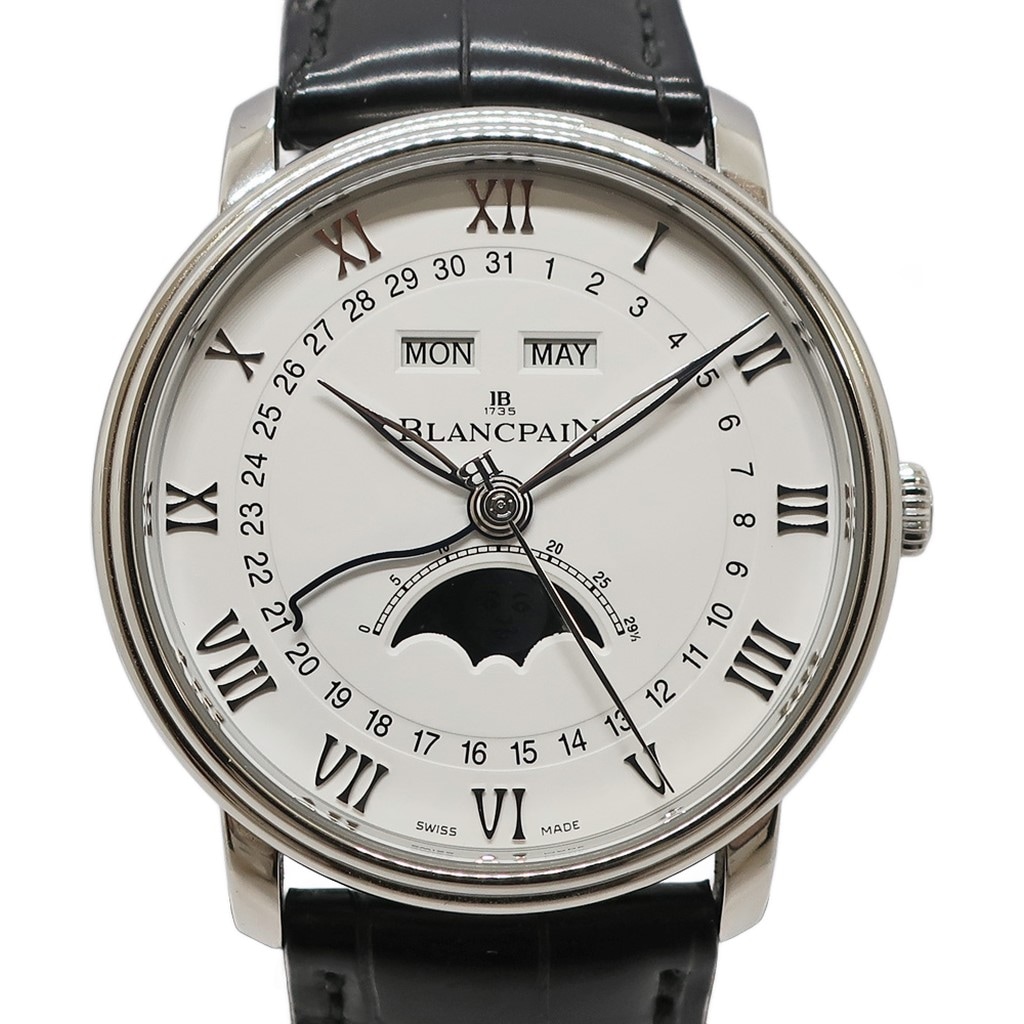 ŷۡBLANCPAINۥ֥ѥ  ץ꡼ȥ 6654-1127-55B SS 쥶 ۥ磻  ư ӻסš