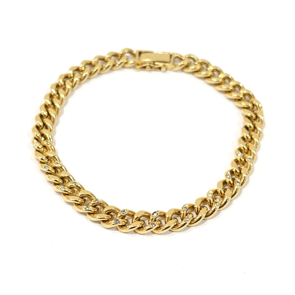 �ڱɡۡ�JEWELRY�ۥ֥쥹 K18 2�̥��󥰥� ��ʿ ��39.4g ���Ӳ��20cm ������ ���奨�꡼ ���إ� ��������������ɡ���š�