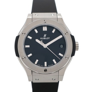 ��ŷ��ۡ�HUBLOT�ۥ��֥� ���饷�å��ե塼����� �����˥��� �֥�å� 581.NX.1470.RX �������� ��ǥ����� �ӻ��� 33mm��̤���ѡۡ���š�