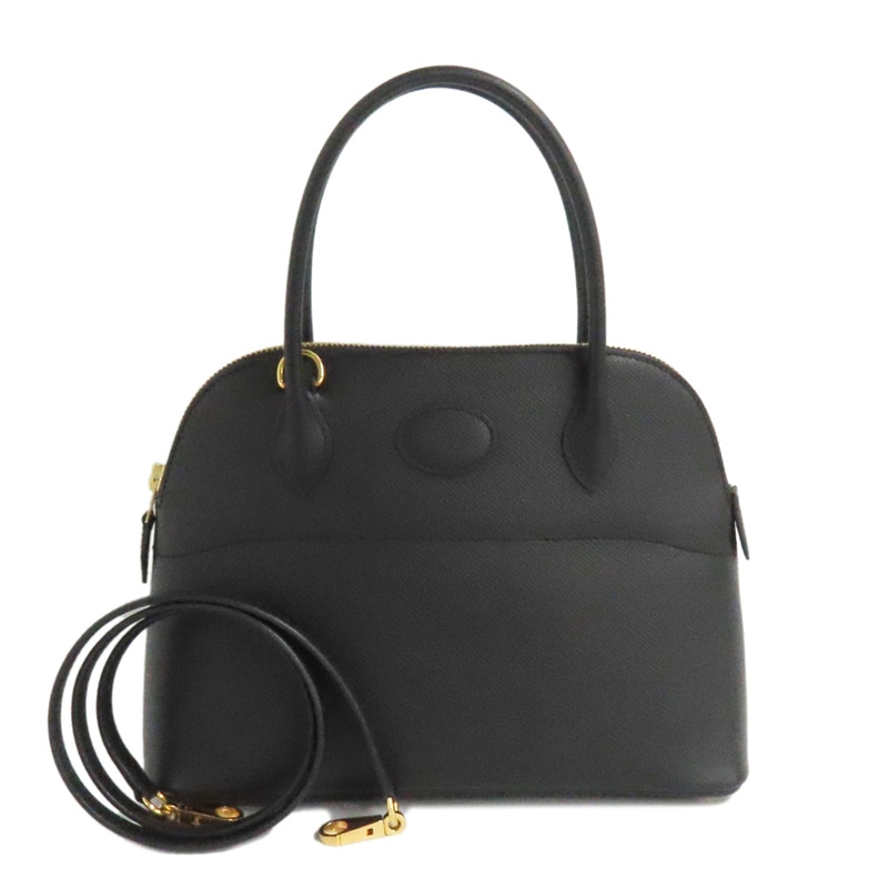 名古屋】【HERMES】エルメス ボリード27 エプソン ブラック ゴールド