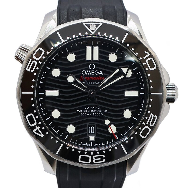 ��ŷ��ۡ�OMEGA�ۥ��ᥬ �����ޥ����� �����С� 300m 210.32.42.20.01.001 42mm �֥�å� SS ��С� ��ư���� ��� �ӻ��� �٥���աڻž夲�Ѥߡۡ���š�