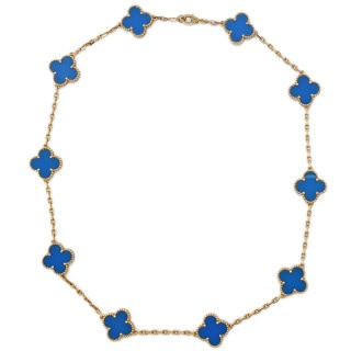 ��ŷ��ۡ�VAN CLEEF&ARPELS�ۥ����󥯥꡼�ա������ڥ� ������ơ�������ϥ�֥� �ͥå��쥹 10������� �������� VCARP34800 ���奨�꡼ 750����š�