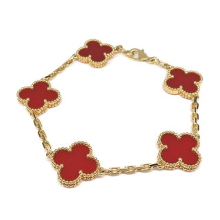 ��̾�Ų��ۡ�VAN CLEEF&ARPELS�ۥ����󥯥꡼��&�����ڥ� ������ơ�������ϥ�֥� �֥쥹��å� 5������� VCARD35500 �����ͥꥢ�� 750PG �ԥ� ���奨�꡼����š�