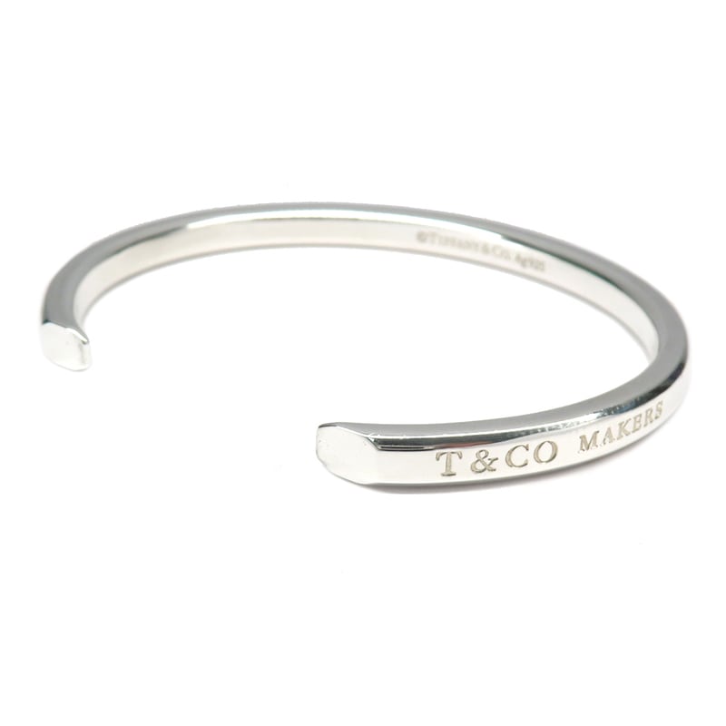 名古屋】【TIFFANY】ティファニー メイカーズ ナローカフバングル 1837