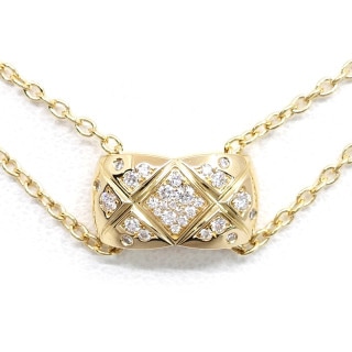 �ڱɡۡ�CHANEL�ۥ���ͥ� K18YG ��������å��� �ѥ��� ��������� �ͥå��쥹 750YG ���奨�꡼ ��ǥ������ڻž夲�ѡۡ���š�