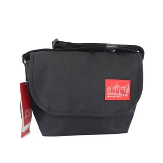 【天白】【Manhattan Portage】マンハッタンポーテージ カジュアルメッセンジャーバッグ ブラック 黒 TWSF-4677JP 美品【中古】