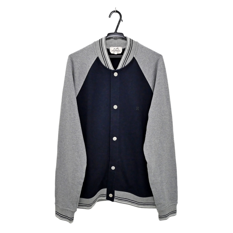 名東】【HERMES】エルメス セリエボタン スタジャン XLサイズ バイ