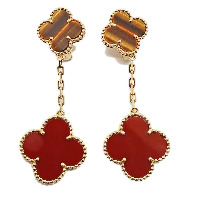 ��ŷ��ۡ�VAN CLEEF&ARPELS�ۥ����󥯥꡼�ա������ڥ� ���ޥ��å� ����ϥ�֥� ������ 2������� 750YG �ԥ��� VCARN5JR00 ���奨�꡼����š�