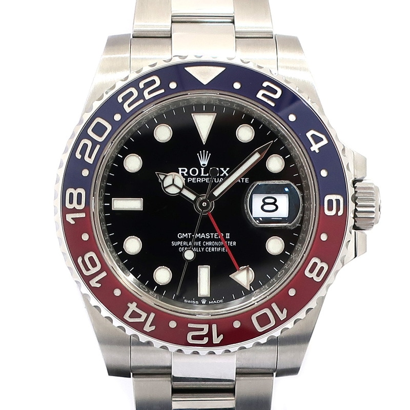 ��ŷ��ۡ�ROLEX�ۥ���å��� GMT�ޥ�����2 126710BLRO �����������֥쥹 ���� 2022ǯ ��ʸ���� ���ƥ�쥹 ��� �ӻ��ס���š�