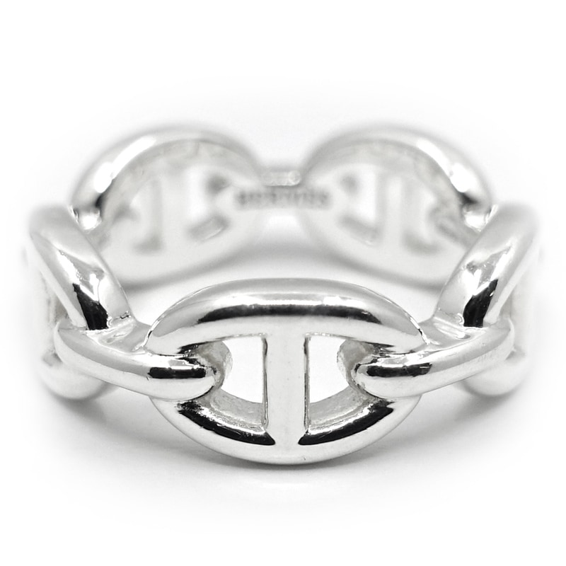 栄】【HERMES】エルメス シェーヌダンクル アンシェネPM 53 日本サイズ