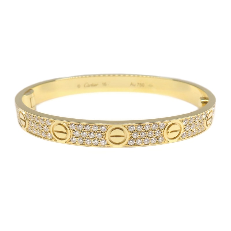 ��̾�Ų��ۡ�CARTIER�ۥ���ƥ��� ��� �֥쥹��å� ���饷�å���ǥ� �ѥ��� #16 N6726916 750YG K18 ��������� ���奨�꡼ 2025ǯ�����ʡڿ��ʡۡ�̤���ѡۡ���š�