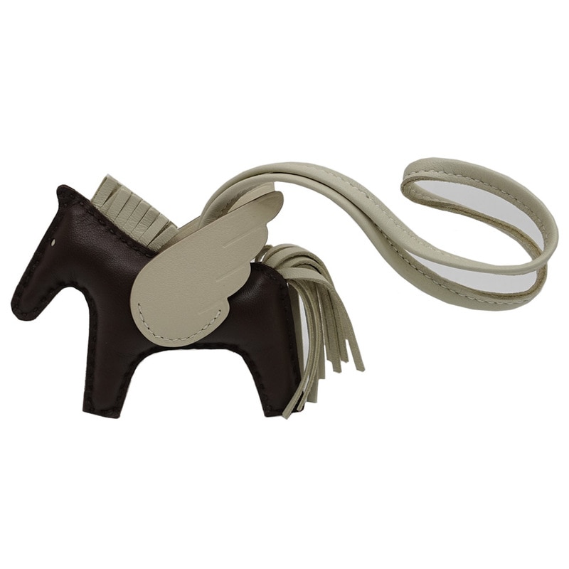 ☆正規品☆2024年製エルメス<HERMES>ロデオペガサスチャーム/PMサイズ エルメス ロデオチャームペガサスPM ブラック アニョーミロ/スイフト