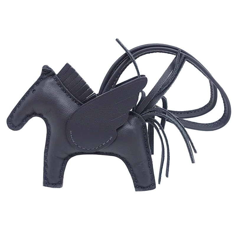 栄】【HERMES】エルメス ペガサスPM ロデオ チャーム W刻印 2024年製造