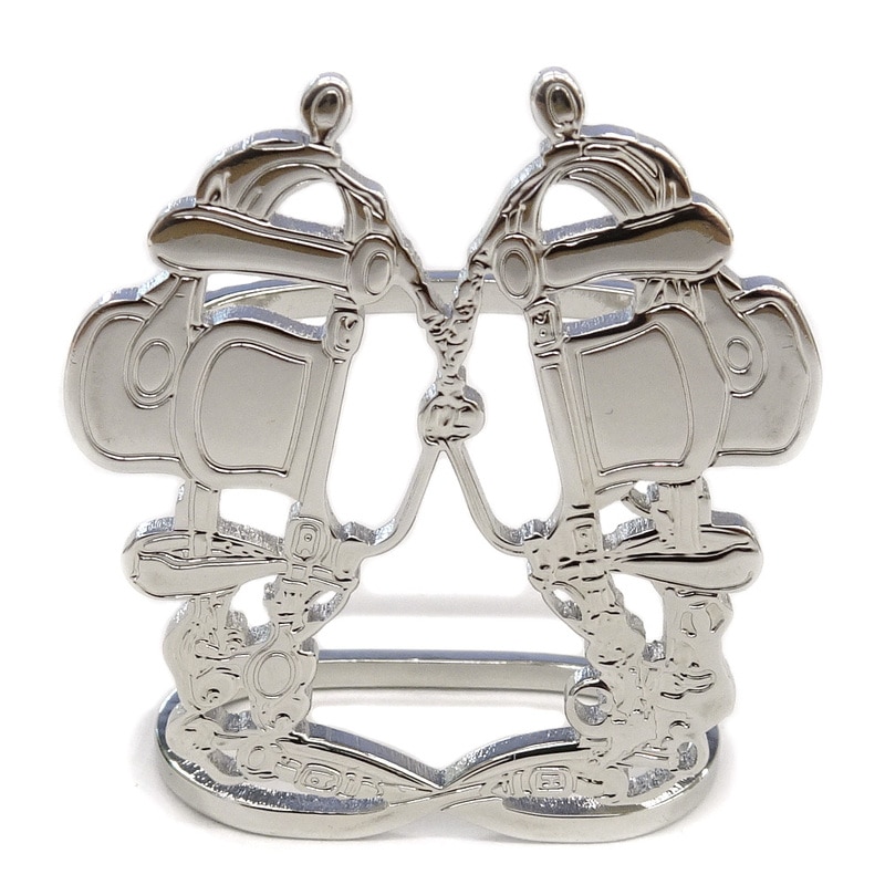 栄】【HERMES】エルメス スカーフリング ブリッド ドゥ ガラ メタル