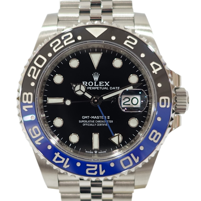 �ڱɡۡ�ROLEX�ۥ���å��� GMT�ޥ�����II 126710BLNR �֥�å� ����ӥ꡼�֥쥹 ���ƥ�쥹 ��ư���� �������� 2020ǯ �ӻ��� ��󥺡���š�