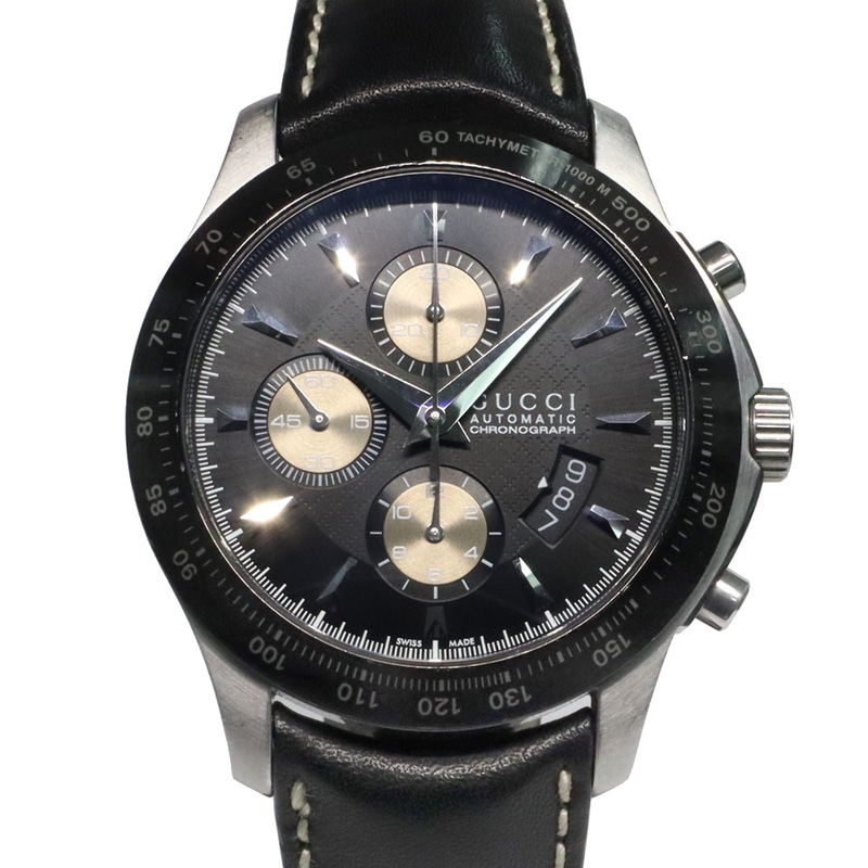 名古屋】【GUCCI】グッチ Gタイムレス クロノグラフ オートマティック