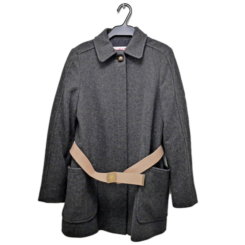 名東】【SEE BY CHLOE】シーバイクロエ ウールコート ベルト LJ16100