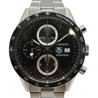 ��ŷ��ۡ�TAGHEUER�ۥ����ۥ��䡼 ����� �����Υ���� CV2010 �֥�å� ��� SS ��ư���� �ӻ��ס�OH���ž夲�Ѥߡۡ���š�