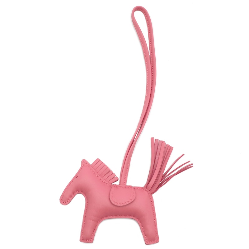 天白】【HERMES】エルメス ロデオ PM ローズアザレ U刻印 2022年頃製造