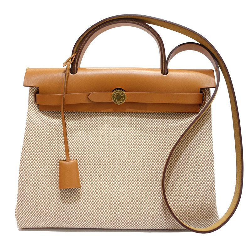 栄】【HERMES】エルメス エールバッグ ジップ 31 2WAYバッグ ハンド